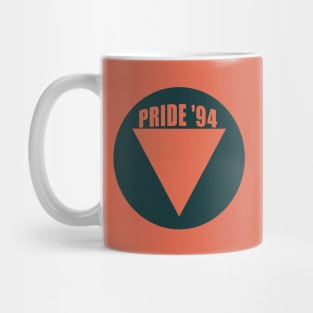 Retro Pride Pink Triangle Mug